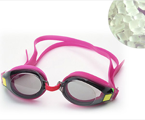 TPE diving glasses raw material application case